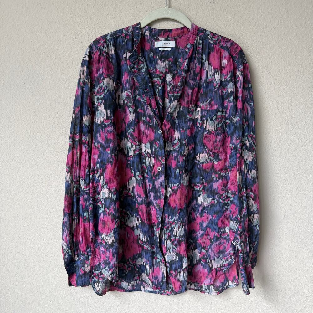 Isabel Marant Etoile Faded Night Blouse + Mini Skirt Set - Picture 4 of 10